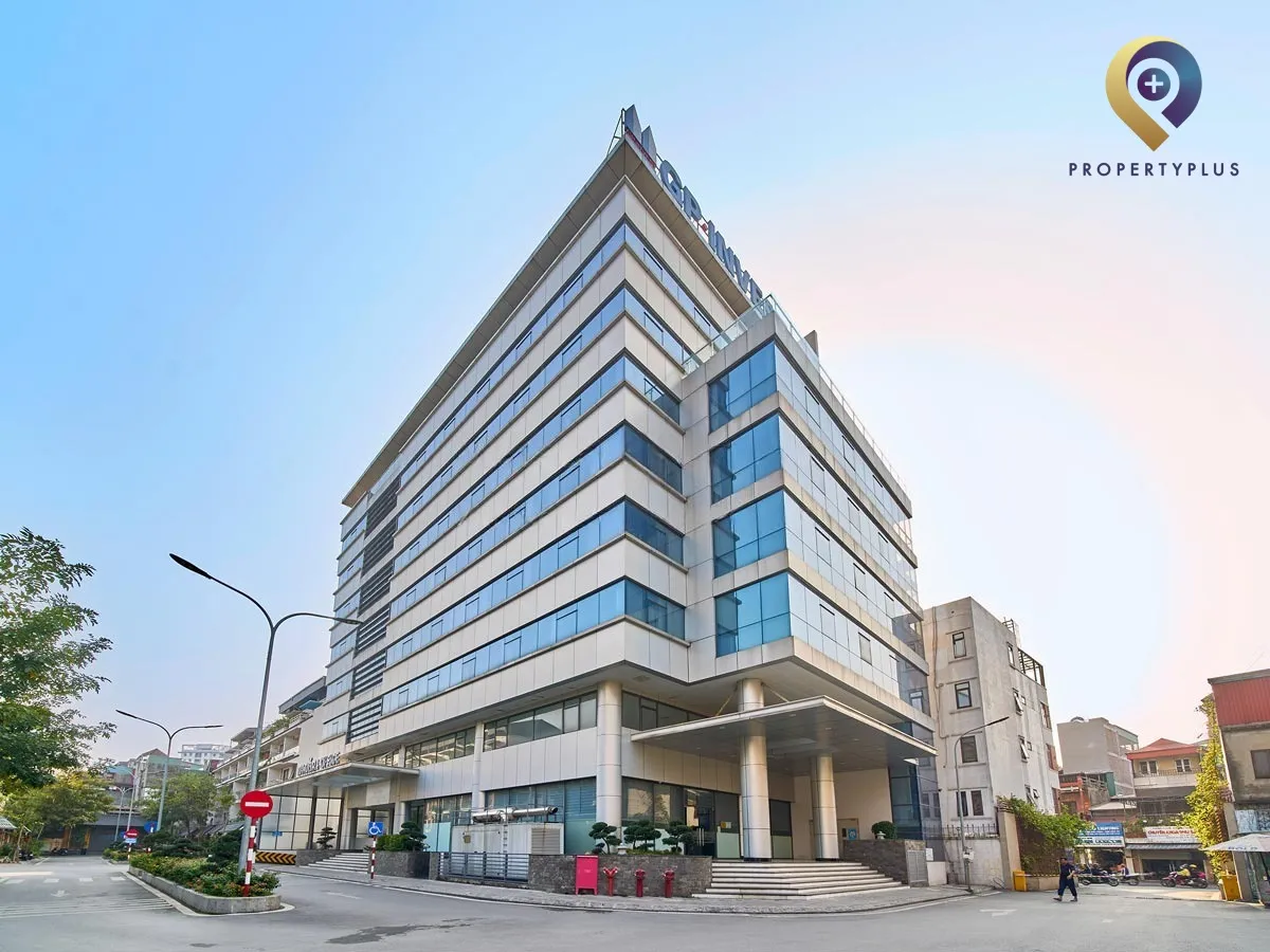 Toàn cảnh tòa nhà Minori Office tại Hoàng Mai, Hà Nội